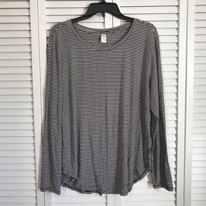 Old navy luxe long sleeve shirt